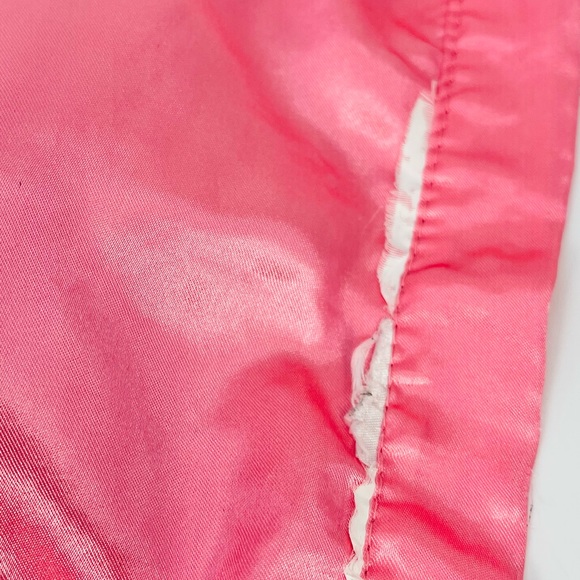 Cuddle Time Pink Owl Lovey Baby Security Blanket Heart Print Satin Trim - Picture 2 of 6